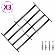Griglia di sicurezza per finestre con 4 barre trasversali 3 pz CFW9916102