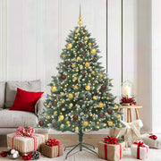 Albero di Natale artificiale con 300 LED Verde 180 cm 3395230