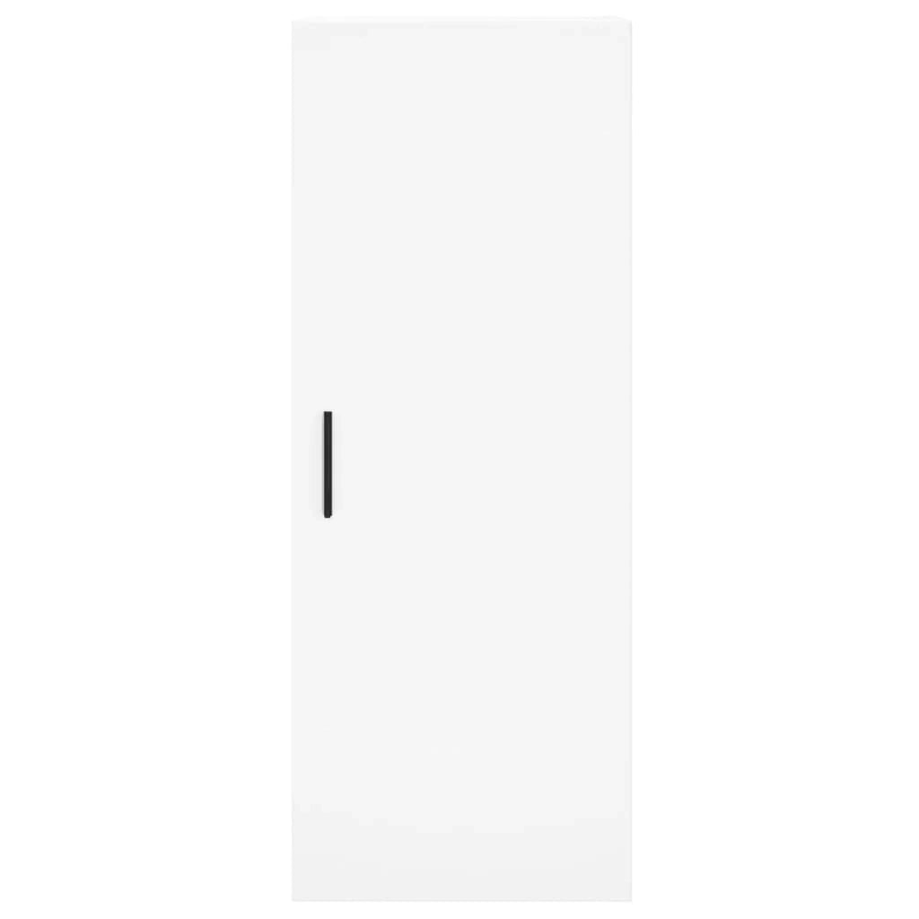 Buffet credenza cassettiera armadio mobile contenitore organizer cucina soggiorno salotto alto 34,5 x 34 x 180 cm legno ingegnerizzato bianco 02_0032283