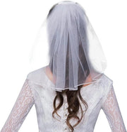 Sposa con cintura e 1 livello a doppia faccia - 40 cm, bianco, 1 pezzo per matrimoni e proposte