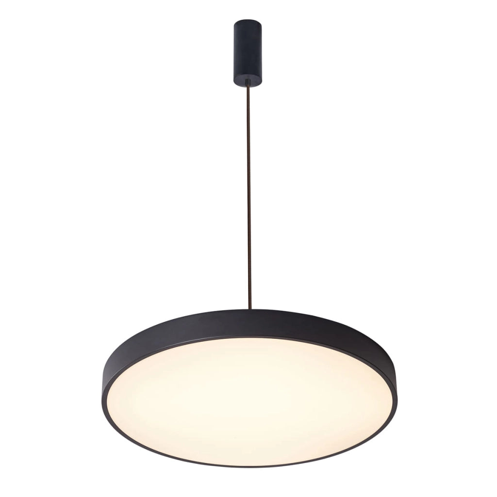 Lampadario Italux Orbital LED 60W nero Ø60 3000K moderno
