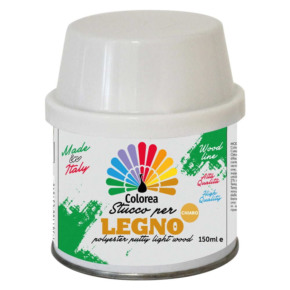 STUCCO PER LEGNO 'COLOREA' ml 150 - chiaro  - COLOREA