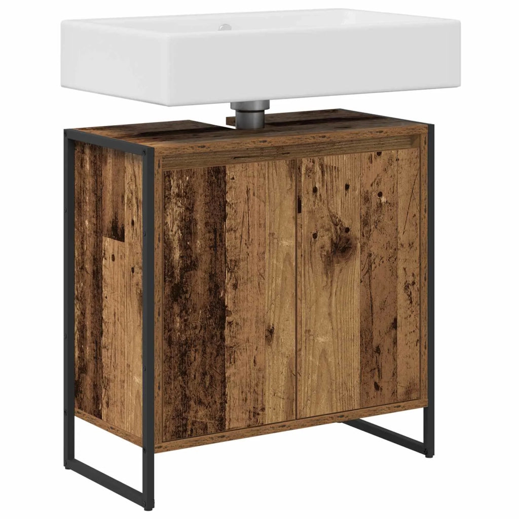 Mobile da Bagno Legno vecchio 60 x 30 x 60 cm Legno multistrato 886490