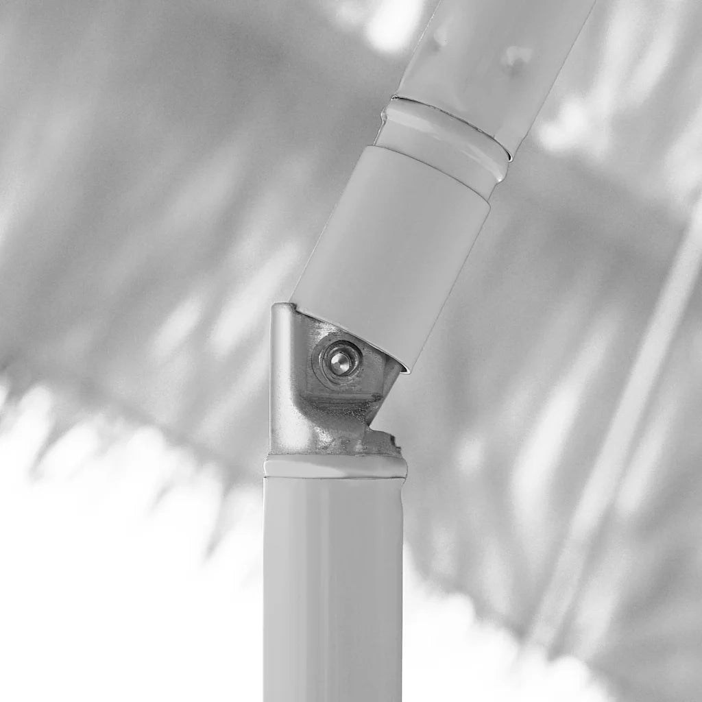 Ombrello | Parasolne da Spiaggia Hawaii Bianco 240 cm