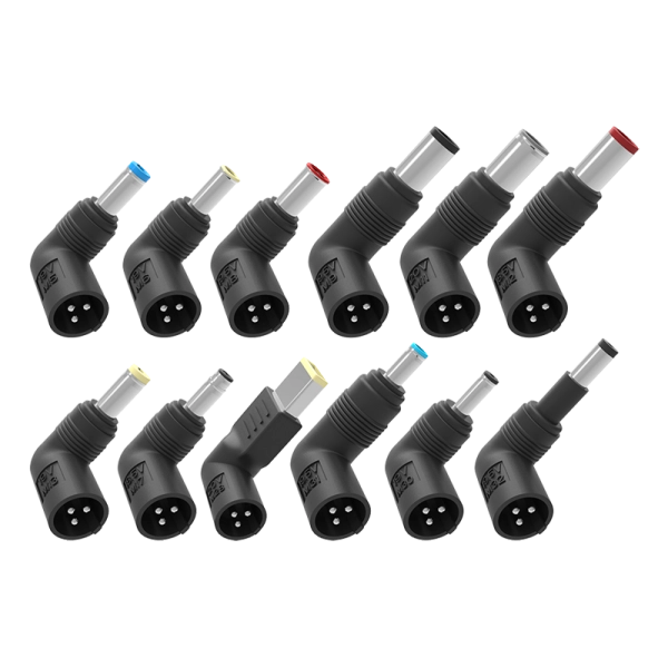 Alimentatore Universale Slim per Notebook 90W con 12 connettori- porta USB 5V1A- 100/240VAC- 9.5/24VDC (Gomma soft-touch)