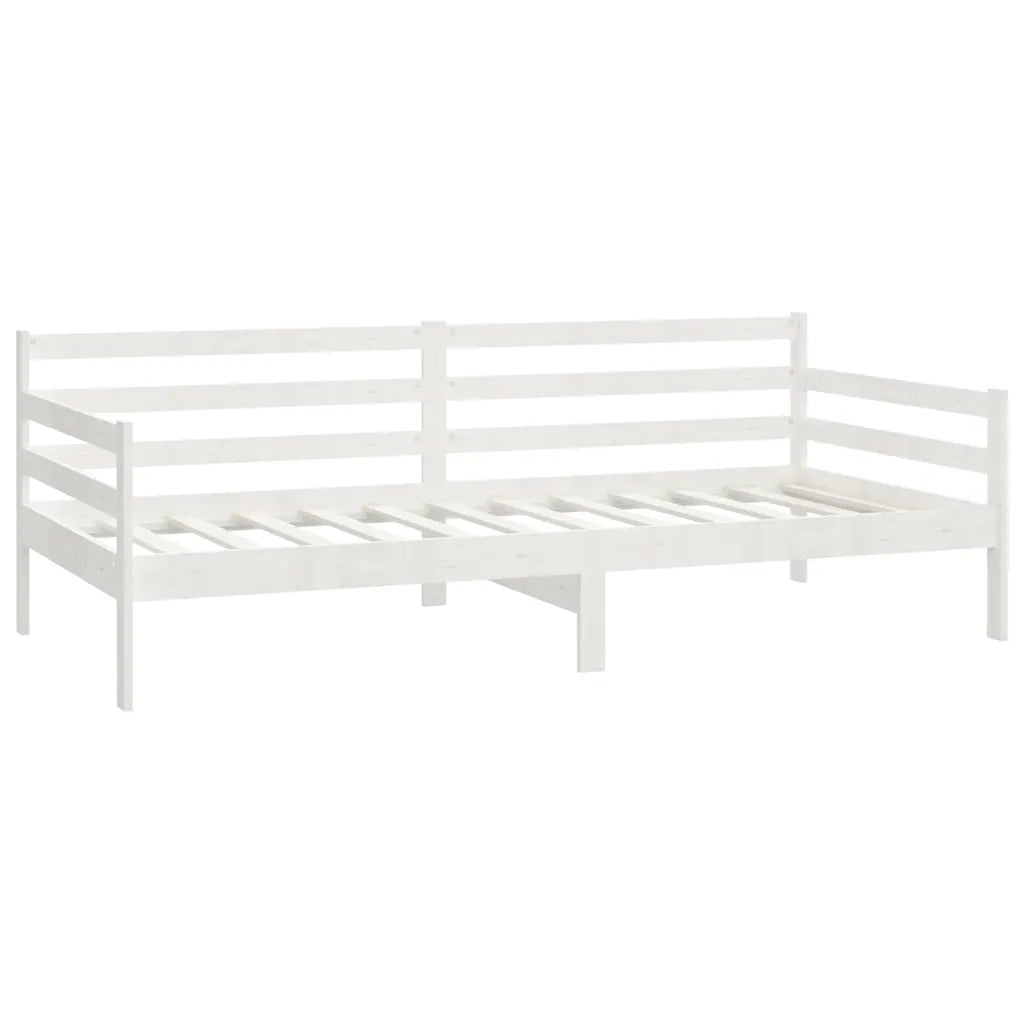 Dormeuse Bianca in Legno Massello di Pino 90x200 cm cod mxl 58940
