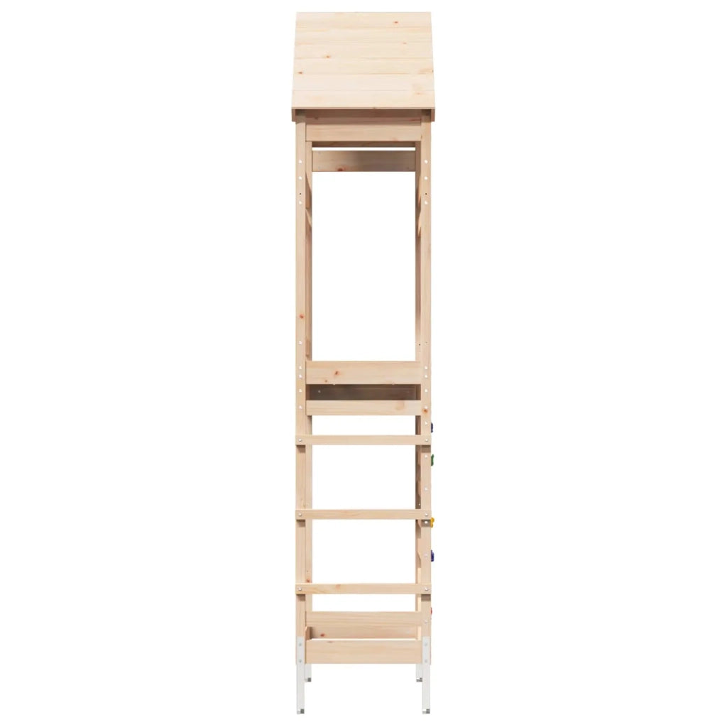 Torre da Gioco per Esterni Naturale Legno di pino massiccio 826532