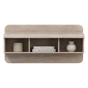 Kadamema, Mensola 4 Ripiani, 120x25x56h cm Marrone Rovere