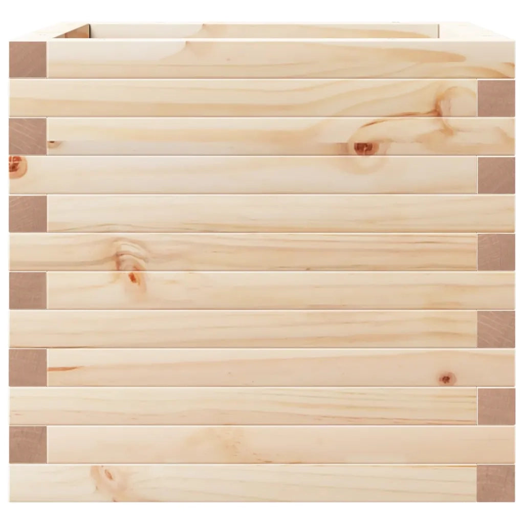 Fioriera da Giardino 50x50x46 cm in Legno Massello di Pino 3282404