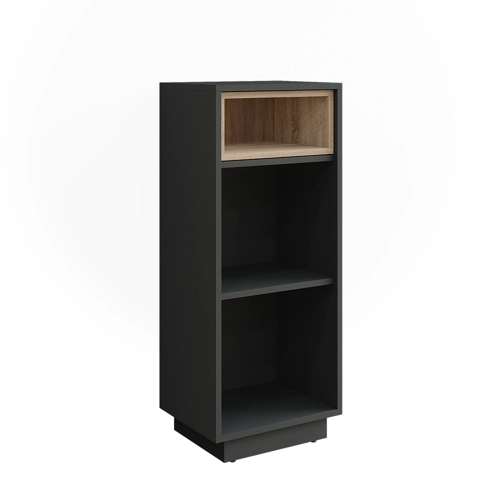Vicco Armadio intermedio Antracite/Sonoma 38 x 93 cm con 3 scomparti