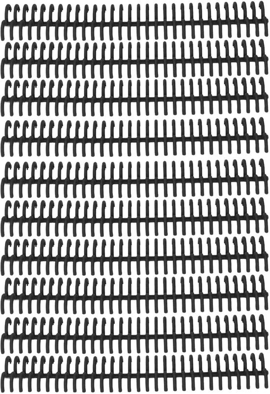 Raccordi di Legatura 10 pezzi - Plastica Resistente - Raccordi di Legatura Flessibili - Colonna di Avvolgimento - 30 Fori - 22mm Diametro Interno - Raccordi di Legatura di Avvolgimento