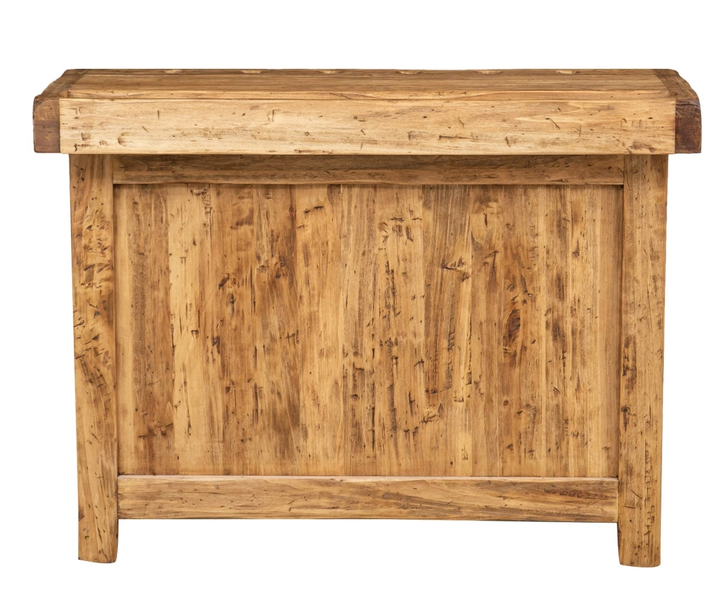 Biscottini Banco da lavoro Country legno massello di tiglio finitura naturale Made in Italy