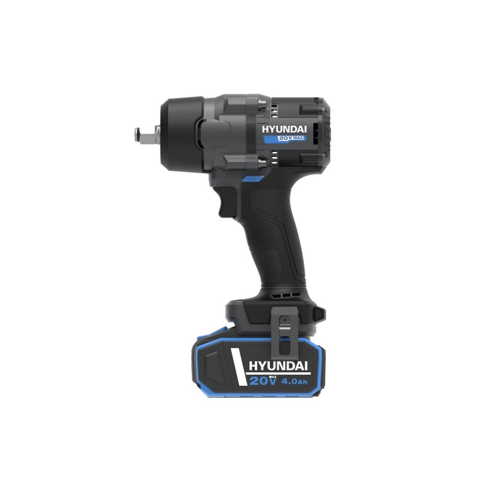 AVVITATORE AD IMPULSI 1/2″ QUADRO 20V BRUSHLESS BATTERIA 700Nm IW20X-700 HYUNDAI