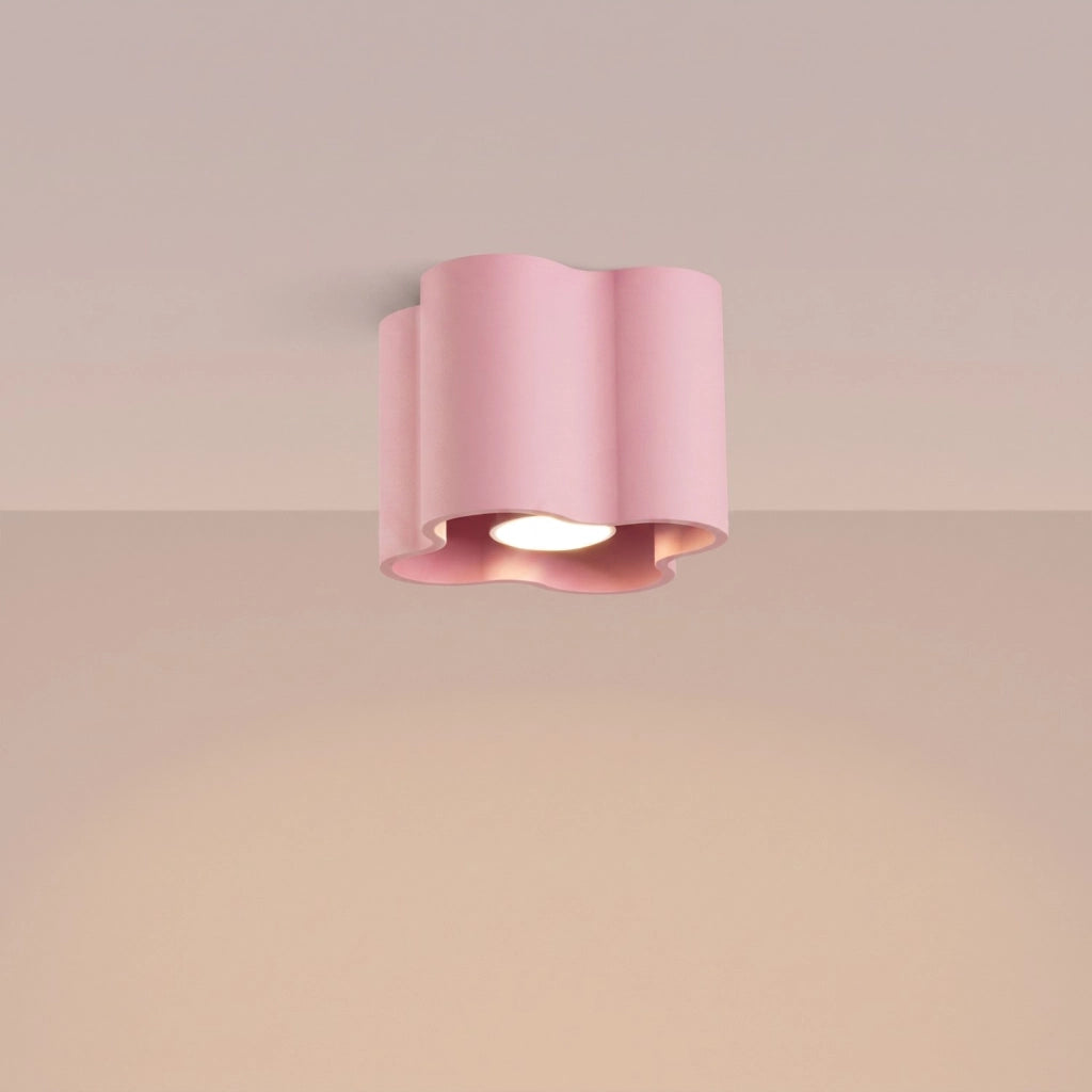 Plafoniera OVIO 1 rosa GU10