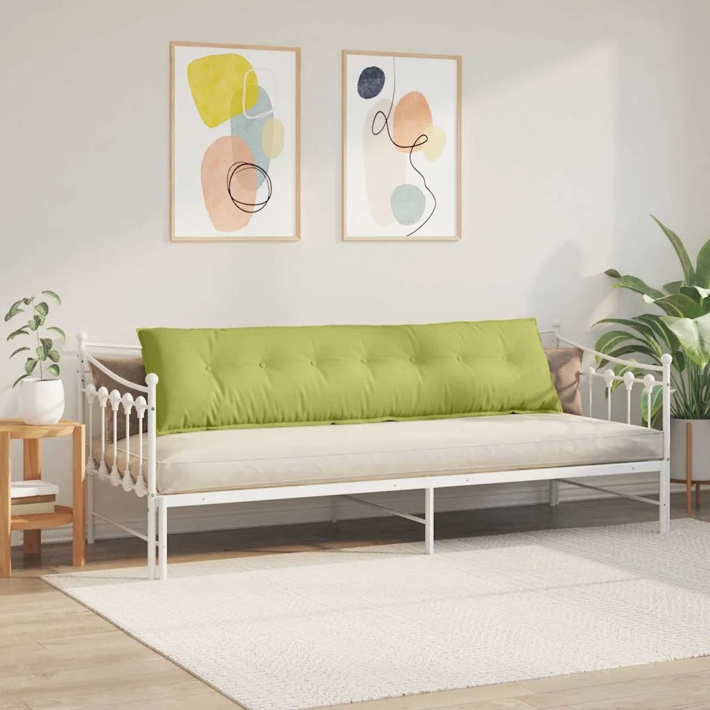 Cuscino per Schiena Verde chiaro 200 x 19 x 50 cm Tessuto