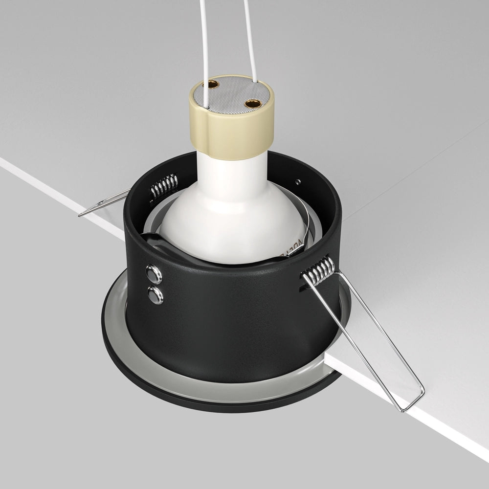 Faretto incasso soffitto Maytoni Zoom DL032-2-01B nero IP65
