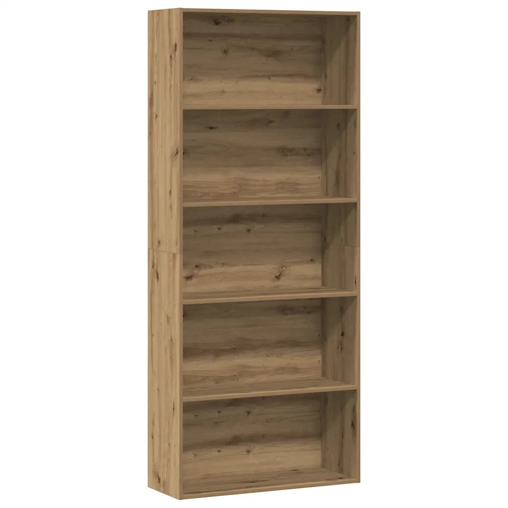 Libreria Rovere Artigianale 80x30x189 cm in Legno Multistrato 3314677