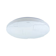 Plafoniera bagno LED tonda Ø37 bianca 24W 4000K IP44