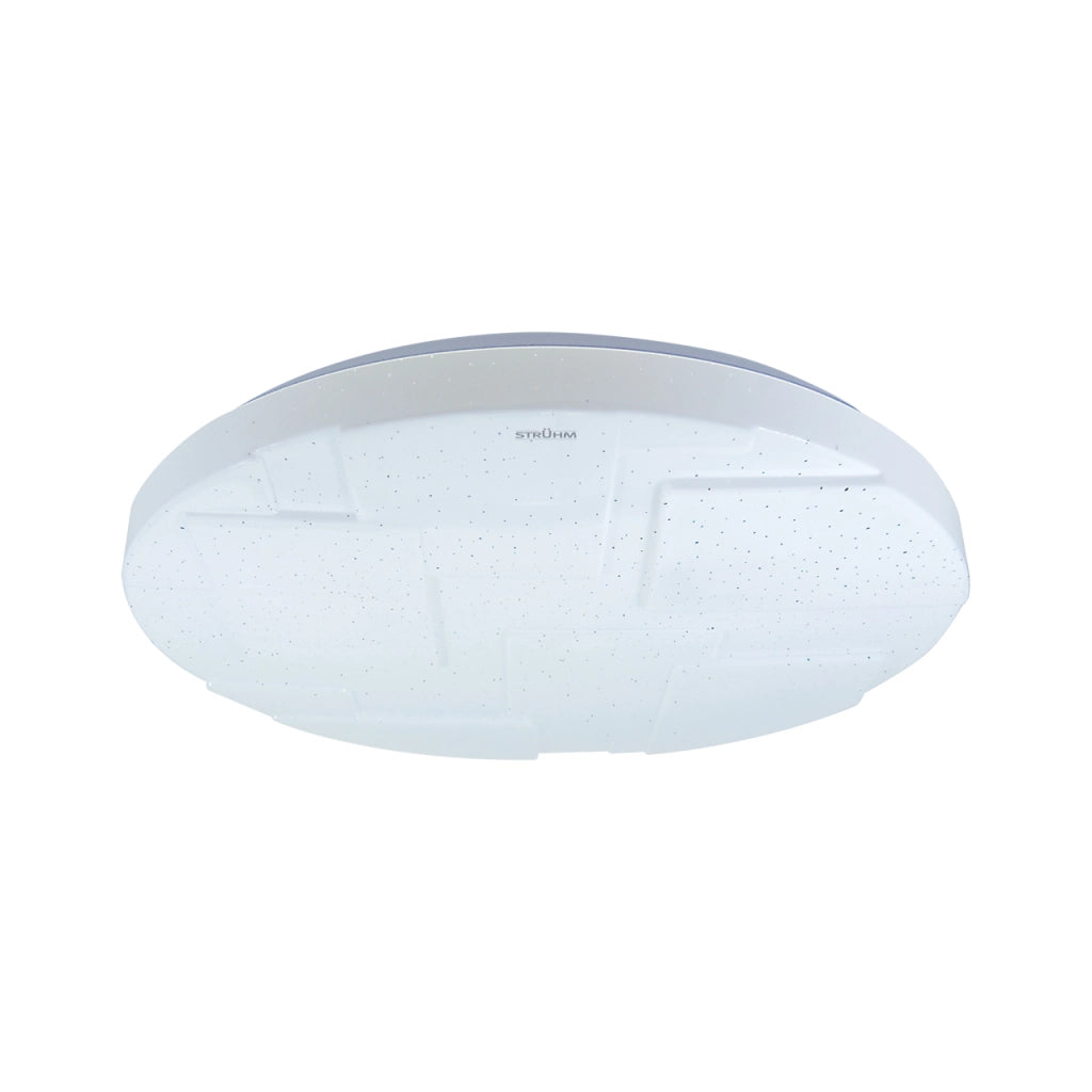 Plafoniera bagno LED tonda Ø37 bianca 24W 4000K IP44