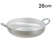Trade Shop - Tegame In Alluminio Pentola Con 2 Manici Metallo Da ø20 A 30 Cm Utensile Per Cucina -    -diametro 26cm   -