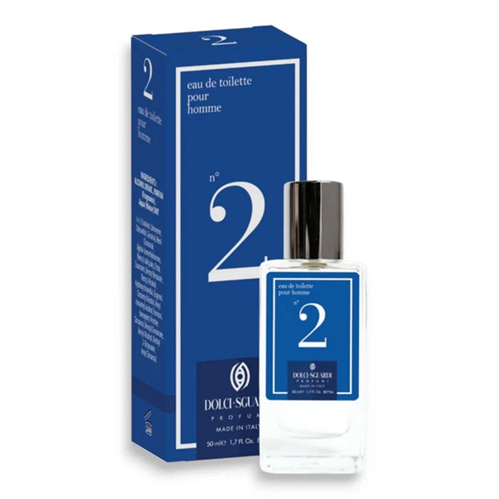 Trade Shop - Profumo Corpo Eau De Toilette Per Uomo N°2 Da 50 Ml Fragranza Speziata Legnosa 005595 -