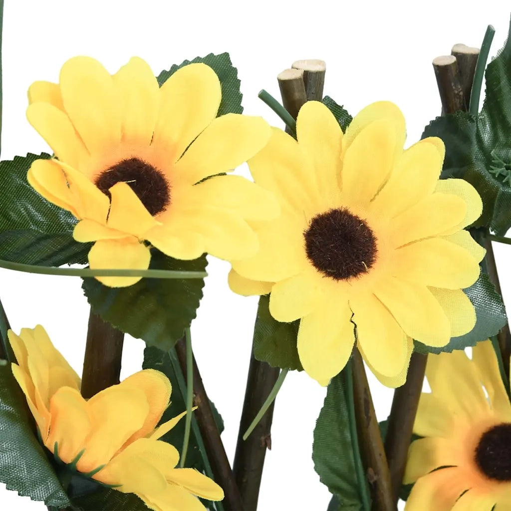 Traliccio Edera Artificiale Espandibile Giallo 180x20 cm CFW5754340
