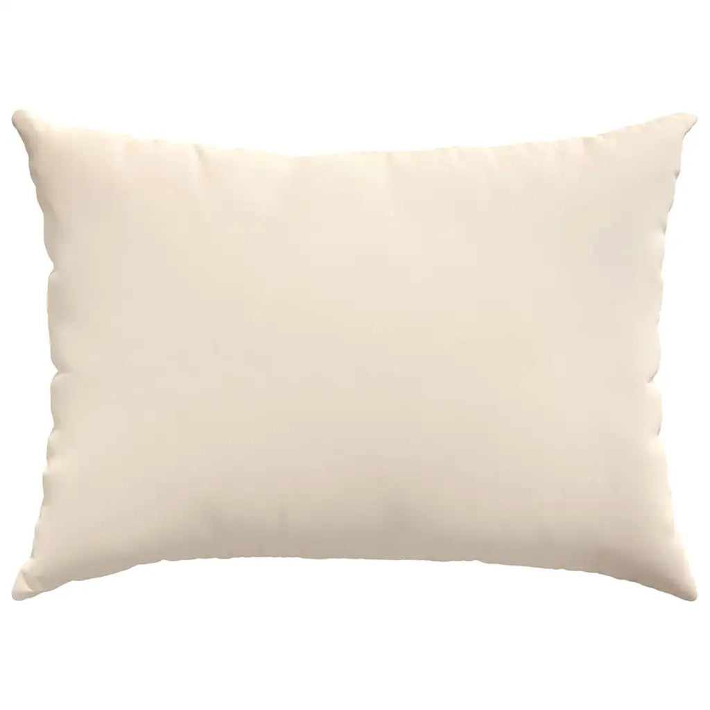 Cuscini da Divano 2 pz-Set di 2 Cuscini per Sofa Beige 70 x 50 cm Tessuto