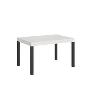 Tavolo allungabile 90x130/234 cm Everyday telaio Antracite - Bianco Frassino
