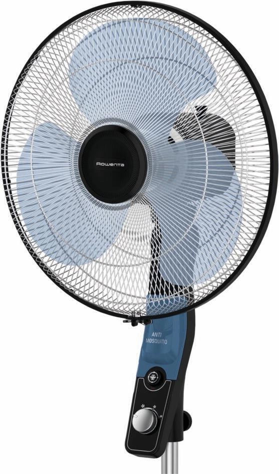 Rowenta VU4420 Essential Ventilatore a Piantana 3 Velocita' Oscillante 40 cm 3300 m³-h 54 dB colore Nero