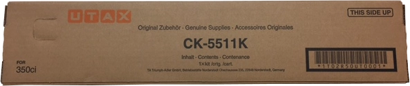 ORIGINAL Utax toner nero CK-5511K 1T02R50UT0 ~18000 Seiten