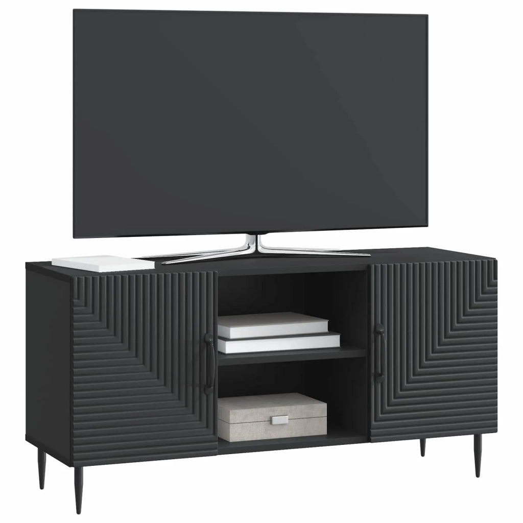 Mobile TV Nero 102 x 34,5 x 50 cm Legno ingegnerizzato 894926