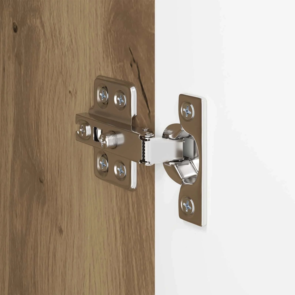 Mobile TV da parete Rovere artigianale 59,5 x 31 x 100 cm 892378