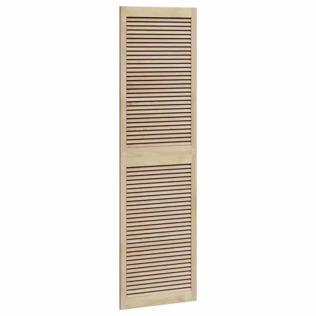 vidaXL Porte per Armadi con porta 4 pcs Marrone 201 x 59.5 x 2.1 cm