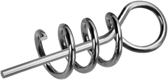 Fibra Soft Twist Lock per Pescato - 35mm - Pino di Centratura - Esterno - Fibra Soft Alasso - Vermicello - Crank