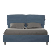 Letto Matrimoniale 160x200 cm Senza Rete Nandy Blu