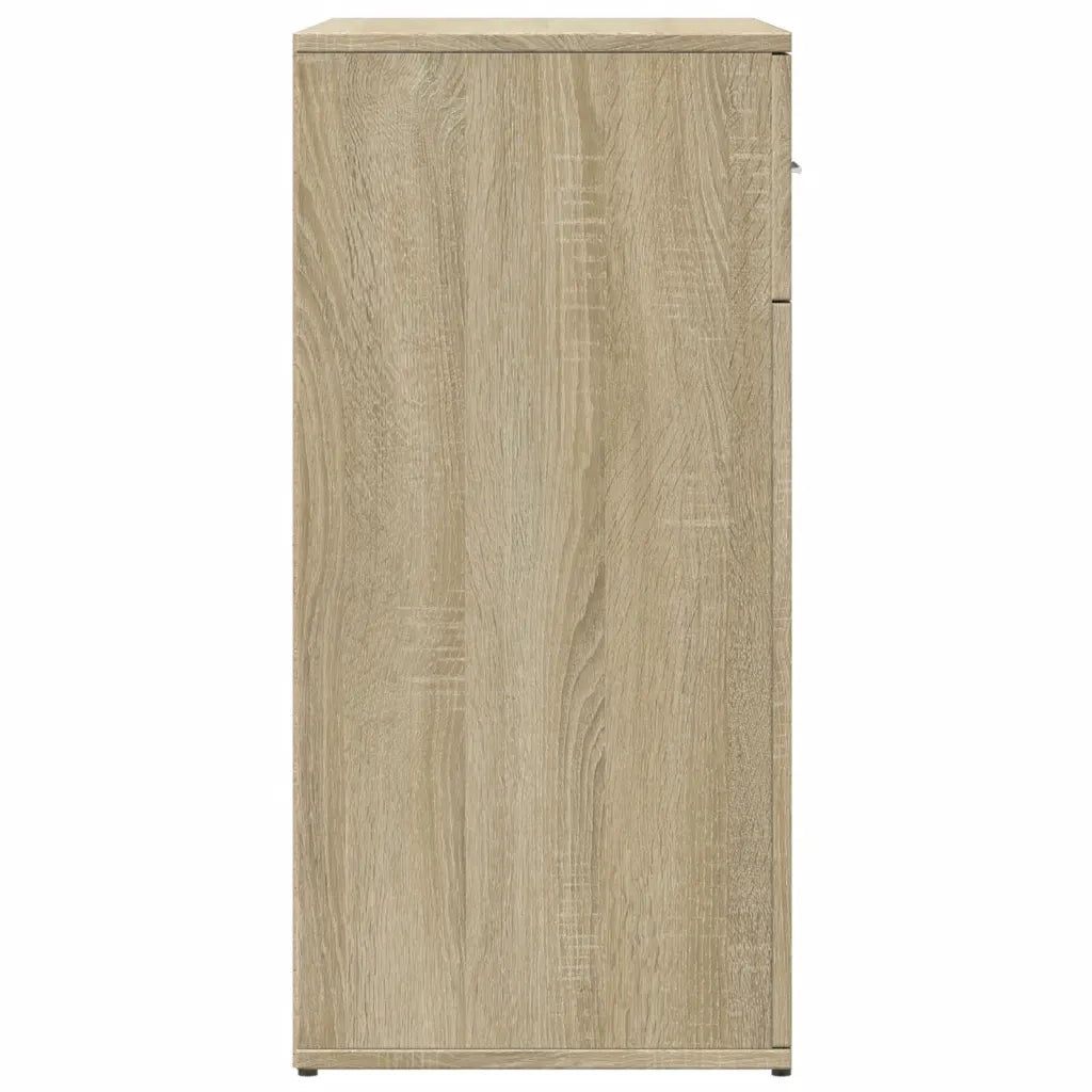 Credenza Rovere Sonoma 79x38x80 cm in Legno Multistrato