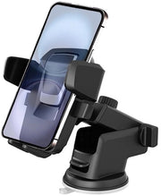 Supporto per telefono per auto - Morsetto super resistente - Universale - Antiscivolo - In plastica - 10 x 9 x 13 cm - 171 g - Supporto per auto