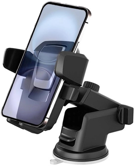 Supporto per telefono per auto - Morsetto super resistente - Universale - Antiscivolo - In plastica - 10 x 9 x 13 cm - 171 g - Supporto per auto