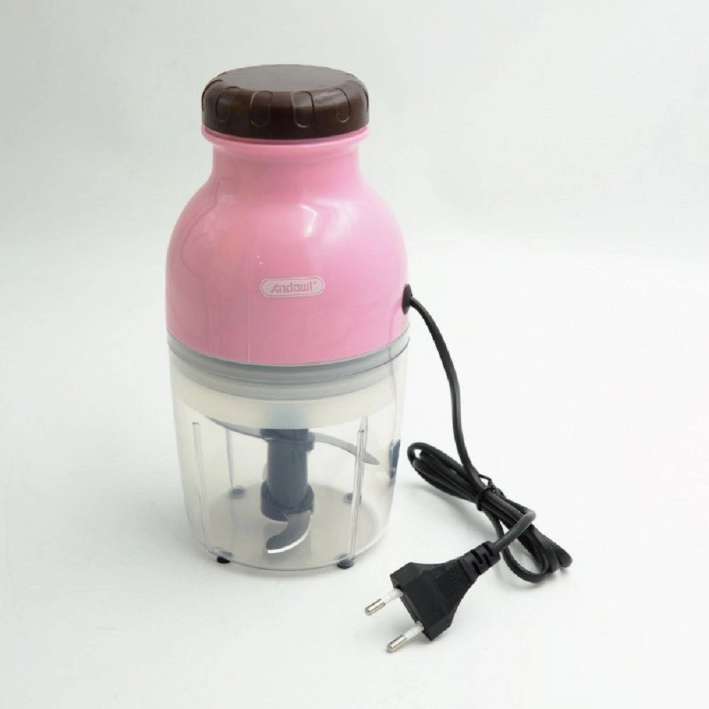 Trade Shop - Multi Cutter Tritatutto Multifunzionale 200 Watt Con Contenitore Da 300 Ml Q-t37 -