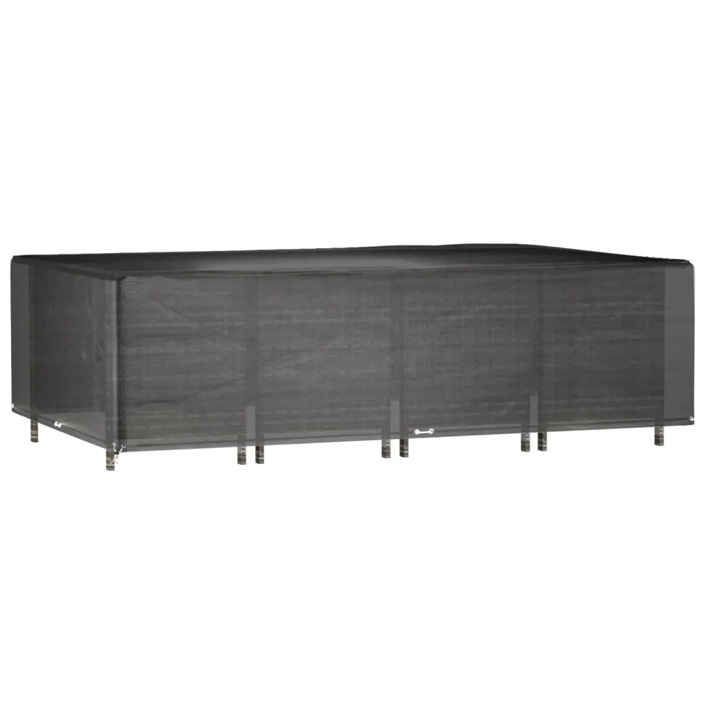 Copertura Mobili Giardino | Telone per mobili da esterni 16 Occhielli 325x205x90 Rettangolare