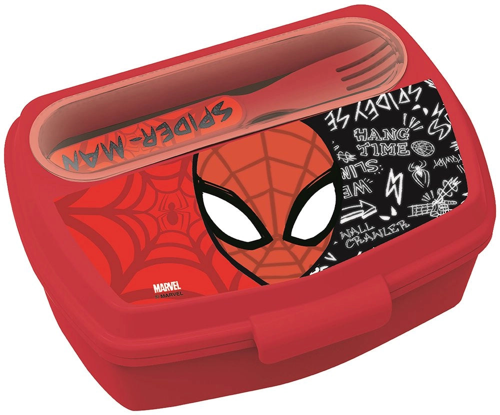 Sandwich box in plastica bimbi Marvel Spiderman