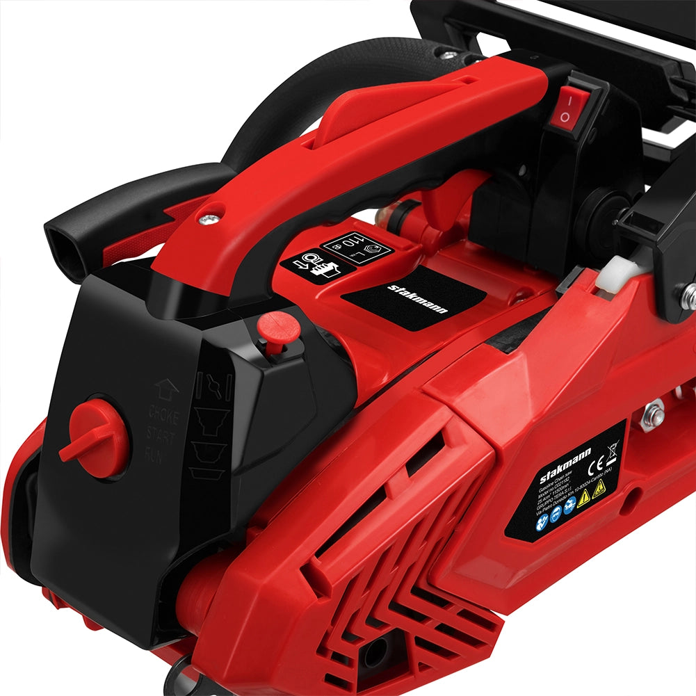 Motosega a Scoppio Benzina 2 Tempi 25,4cc Lama 30cm Taglia Legna Rami EasyStart
