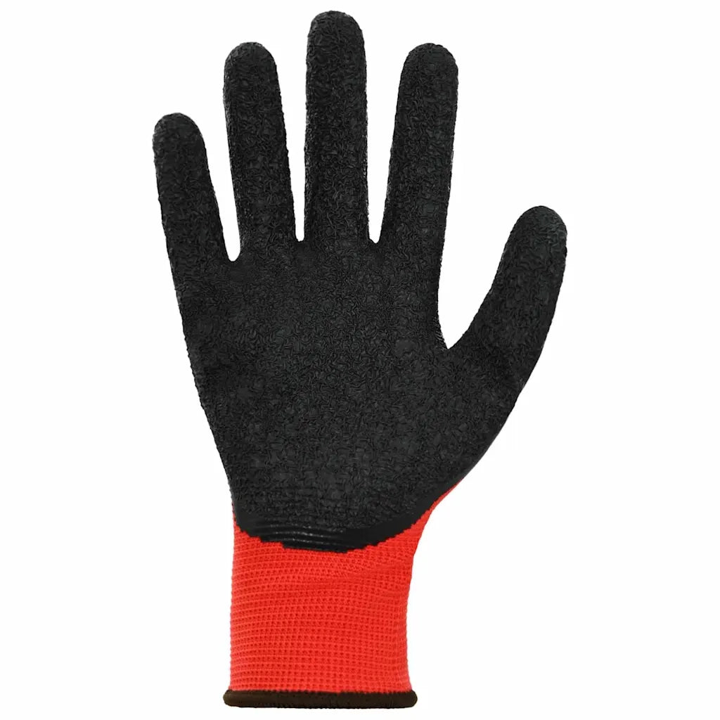 Guanti da Lavoro 24 pz Rosso e Nero 8 / m CFW6547126