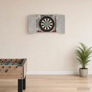 Armadio per Dartboard Grigio Cemento 56 x 12 x 53,5 cm 8006663