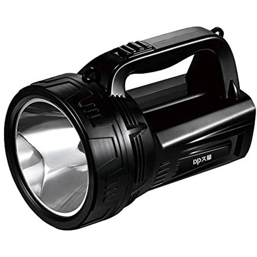 Trade Shop - Torcia Lampada Luce Emergenza Faro Portatile Led 3w Batteria Doppia Impugnatura -