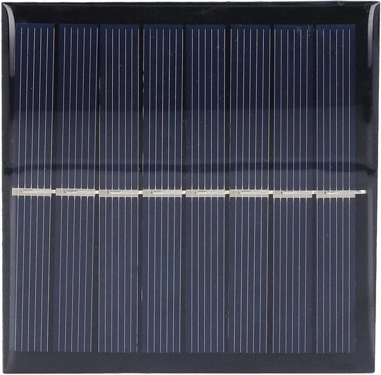 Pannello Fotovoltaico DIY Batteria Solare Ricaricabile - Ricaricatore per Batterie 1.2V 2 AA - Illuminazione Domestica - Ricarica Batteria - Contenuto HTML - 1W - 4V