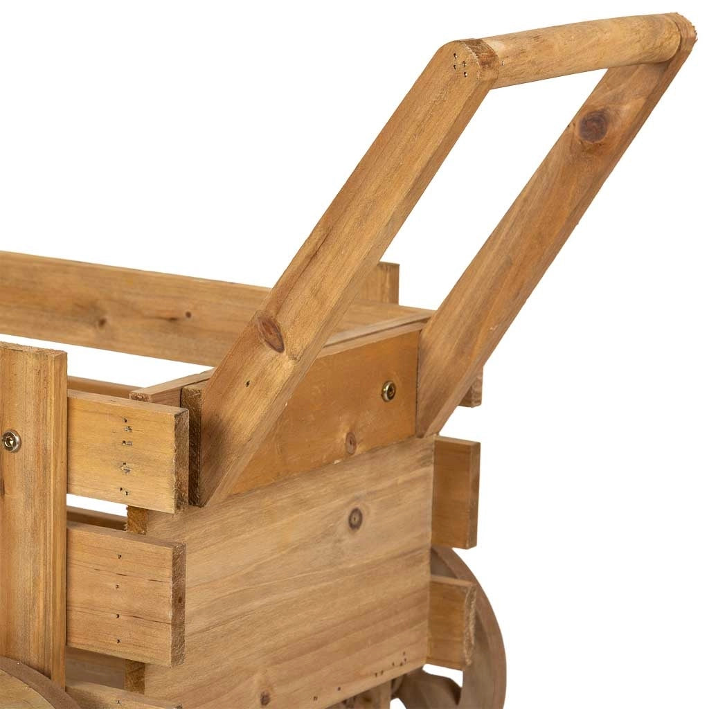 Portavaso in legno 69x37x47h cm