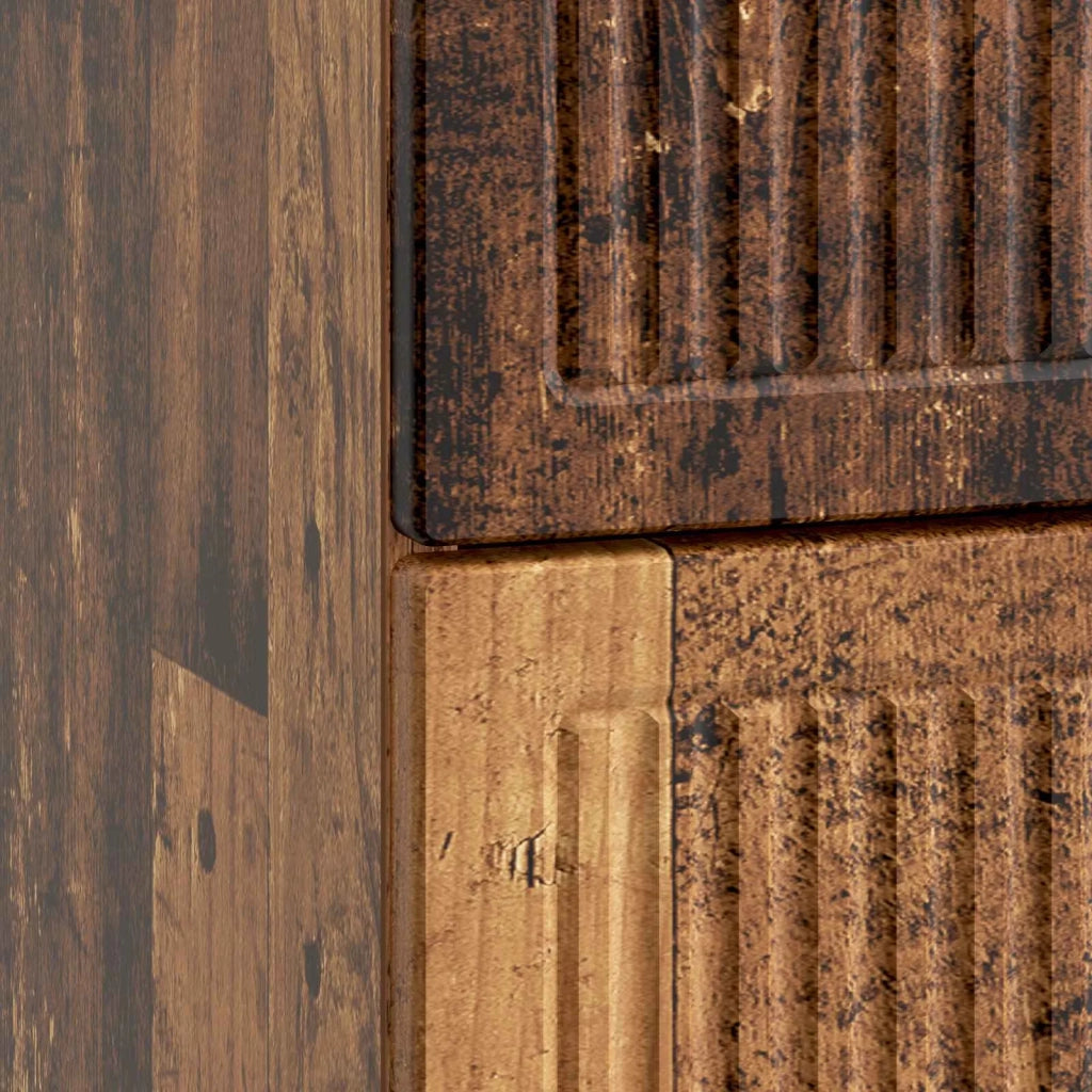 Armadio da Notte con cassetto Legno antico 43 x 41 x 66,5 cm