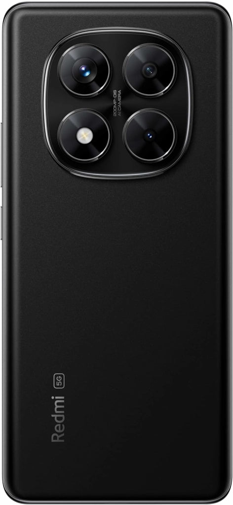 Redmi Note 14 Pro 5G - Smartphone de 12+512GB, Pantalla de 6.67" AMOLED FHD+ 120Hz, MediaTek Dimensity 7300-Ultra, cámara de 200MP, TurboCharge 45W, Cargador no Incluido, Negro (Versión ES)