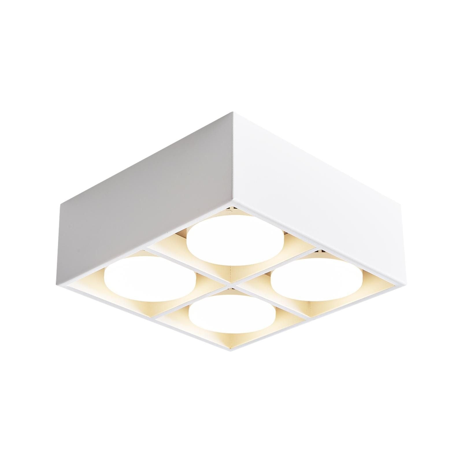 ZMH Faretto da soffitto LED 4 fiamme da incasso girevoli per camera letto